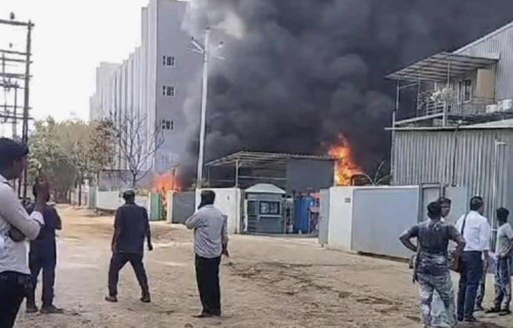 Fire Breakout in Tuff Coat Polymers in Ranje On Wednesday